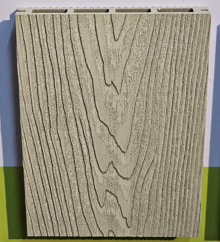 ALLC DECK WHITE VETEADO EMBOSSED GROOVES 150X25X2200 (DECK T602)