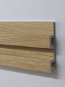 ARQ1047-672T(1) REVESTIMIENTO WALL PANEL EPS ARQUIPLAST 21x120mm COLOR "ROBLE" TIRA 2.85m