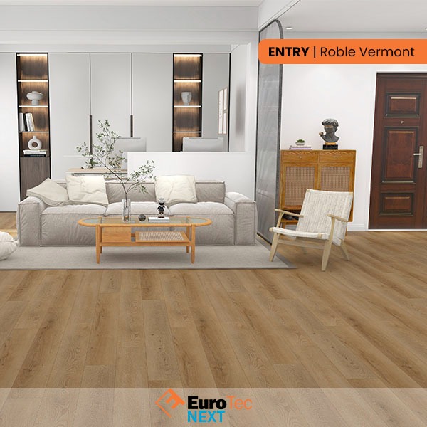 CM PISOS  VINILICOS CLICK EUROTEC NEXT ENTRY (Coleccion MATICES) (4+1) 5x182x1220mm / Caja 2.22m² / Cod: Color: