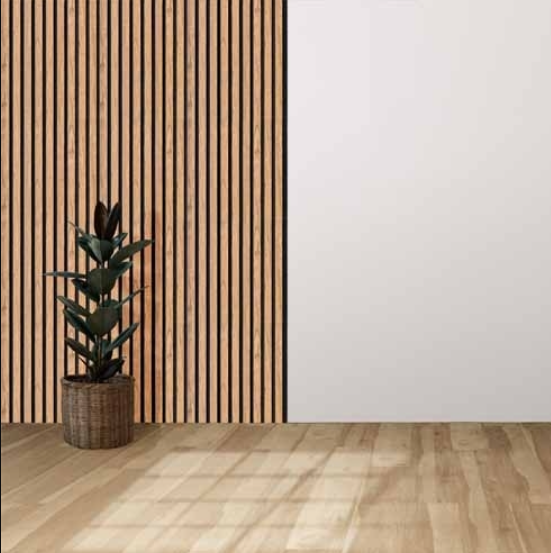 CM REVESTIMIENTO EPS PANEL OSLO TEKA BI-COLOR 12x120x2850mm (x Tabla)