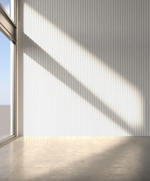 7500E EPSILON REVEST DE PARED SLIM 122 x 12mm x 2,75m BLANCO MATE