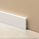 EPSILON ZÓCALO PLAIN 70mm x 15mm  x 2,44m BLANCO MATE