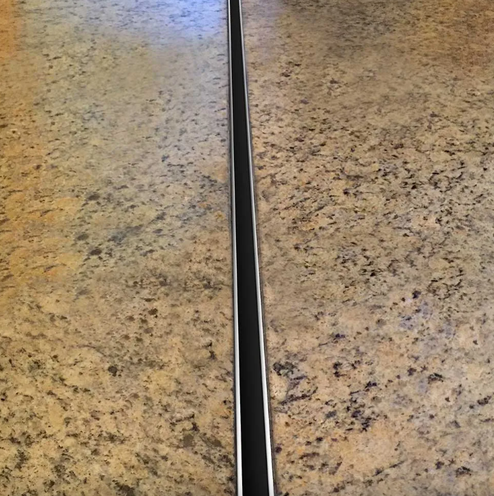 5768 ALUMINIO JUNTA DILATAC EURO 12mm x 2,5m NEGRO