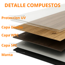 RV PISO VINILICO N01 CLICK Nexus 4.5mm 180x1220mm Incluye Manta (Caja 2.65m²) >>ML<<