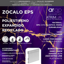 EPS ZÓCALO EXTRA LINE 100mm x 2,5m PLATA