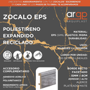 ZÓCALO COLOR MADERA 15x80x2,45 FACETADO ALERCE PLATEADO