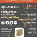 ZÓCALO COLOR MADERA 15x80x2,45 FACETADO ROBLE FRANCES