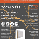 ZÓCALO COLOR MADERA 15x70x2,45 REDONDO ARCE