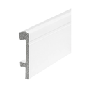 CM ZOCALO >>8CM<< EPS PLASTICO BLANCO FACETADO - 15x80x2,45mts