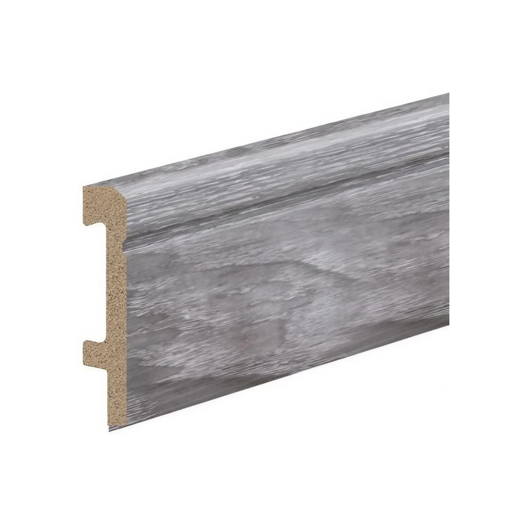 CM ZOCALO >>8CM<< EPS PLASTICO ALERCE PLATEADO FACETADO - 15x80x2,45mts