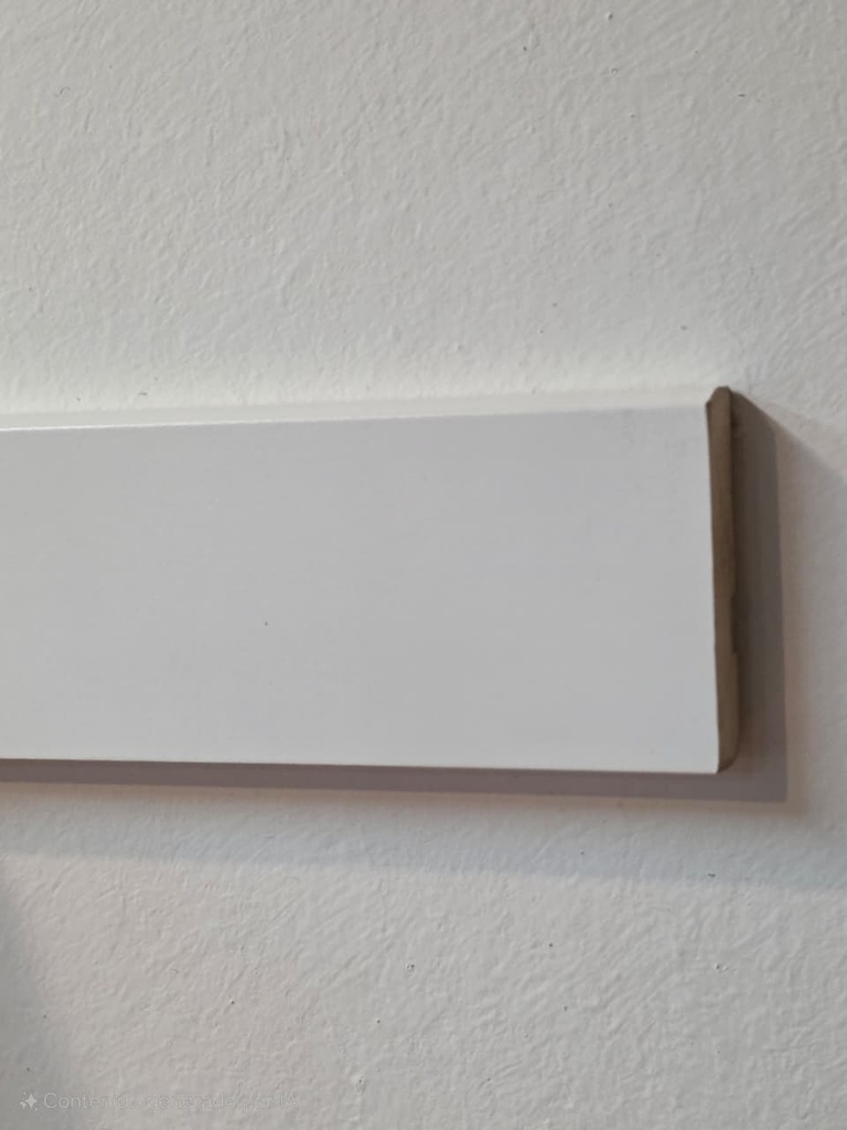 1854 ZOCALO FOLIADO ZC-60 CLASSIC BLANCO 60x12x2750mm