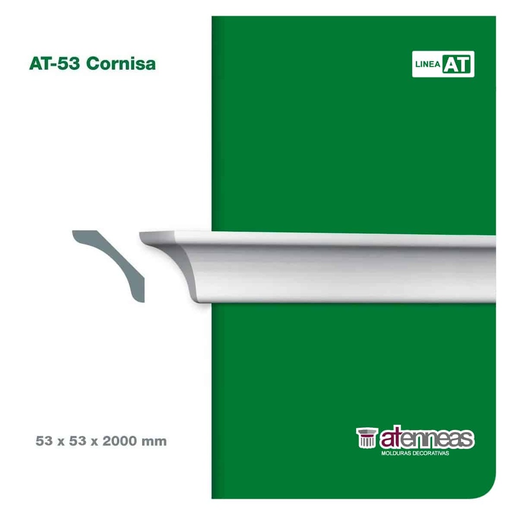 9366 x c MOLDURAS DECORATIVAS AT-53 (CAJA x 72 ml)