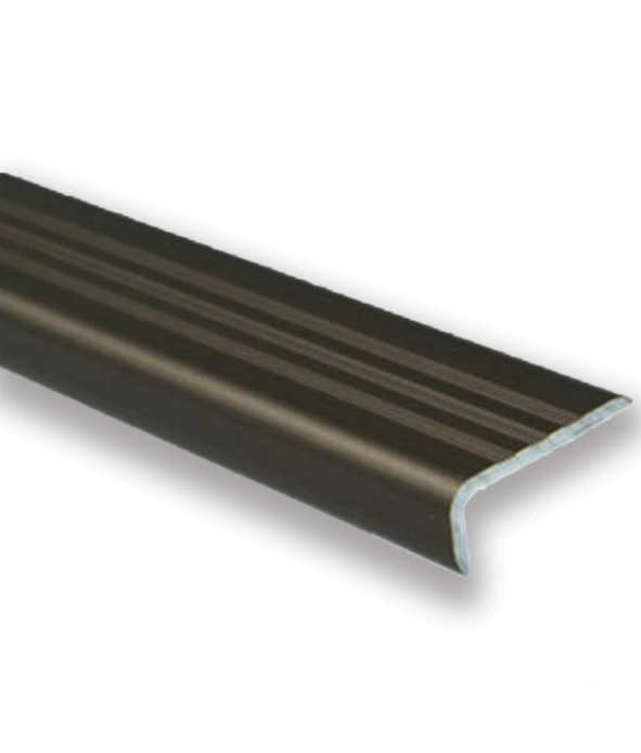 HS TERMINACION 25x10mm, COLOR ANOD. BRONCE 25X10 POR 2.85 MTL