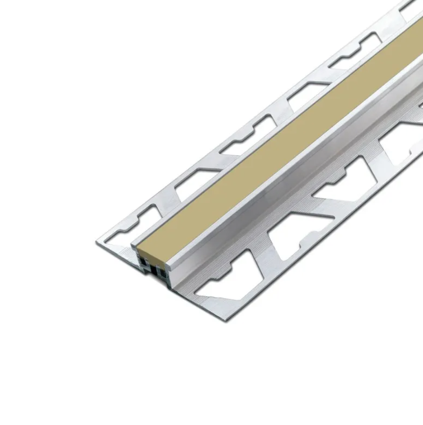 5767 ALUMINIO JUNTA DILATAC EURO 12mm x 2,5m BEIGE