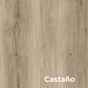 CM PISO VINILICO (Caja 3.85m2) PEGADO DRY BACK WOOD 2,5x184x950mm EuroTec Color: CASTAÑO