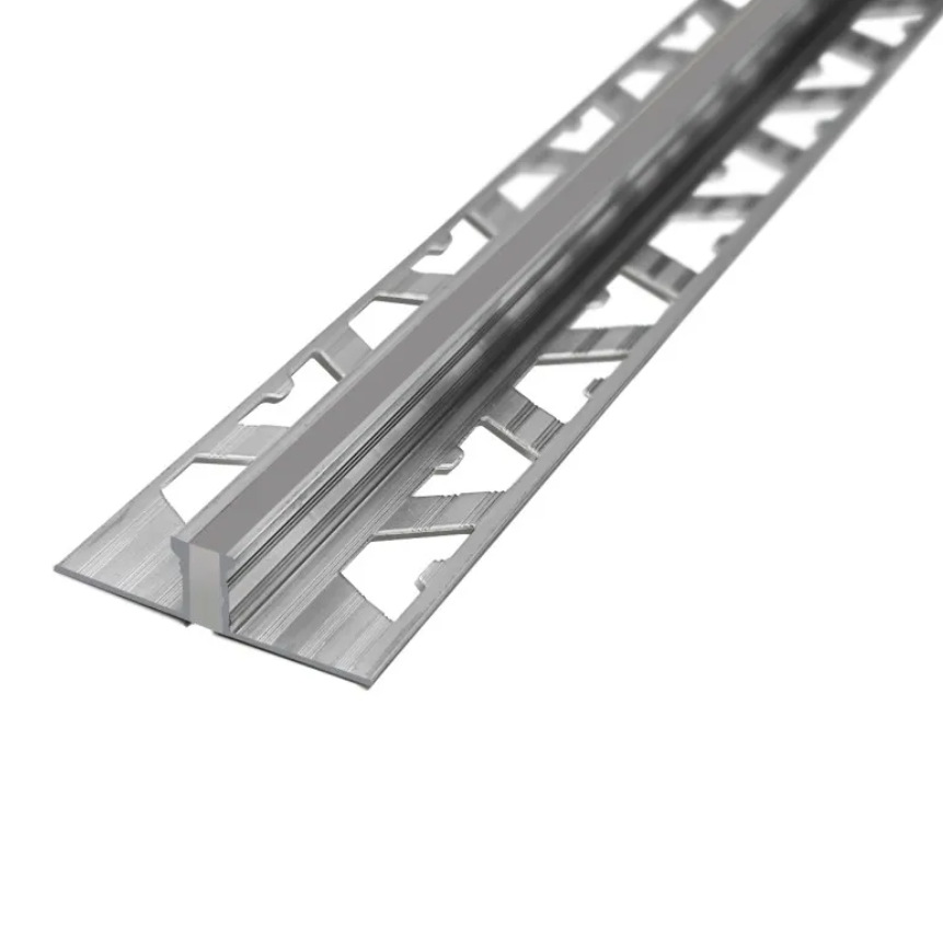 1755 ALUMINIO JUNTA DILATAC. 10mm x 2,5m GRIS