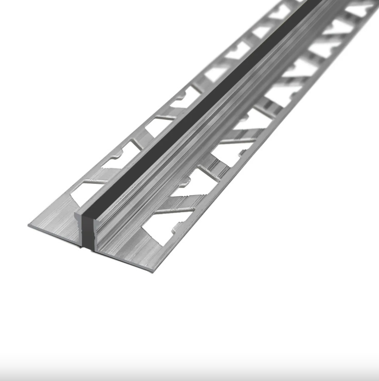 1768 ALUMINIO JUNTA DILATAC. 12mm x 2,5m NEGRO PU