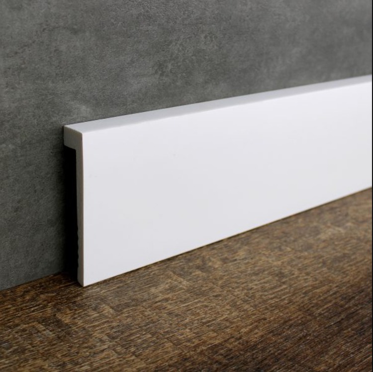 RV ZOCALO **TAPAZOCALO** JX92-W1 EPS-PVC sin moldura **10cm** x2.2x 2.85m RECTO