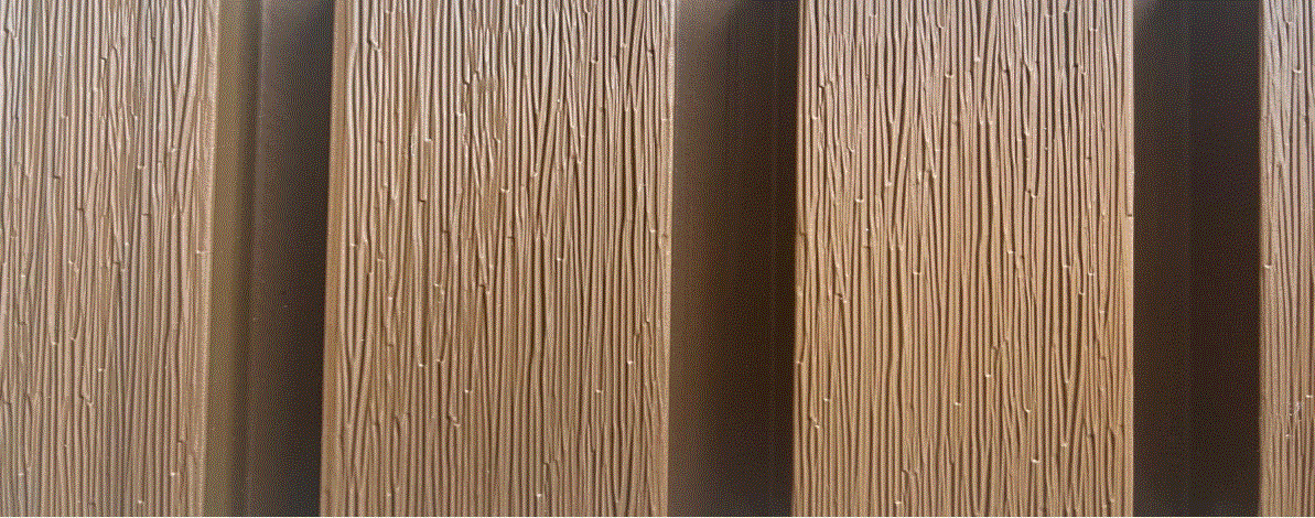 RV REVESTIMIENTO EXTERIOR WG-05 WPC WALL BOARD - Medida **13mm** x176x2900mm MARRON CLARO