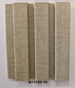RV REVESTIMIENTO INTERIOR WALL PANEL Medida 12x117x2850mm COLOR M14120-10 GRIS TEXTIL