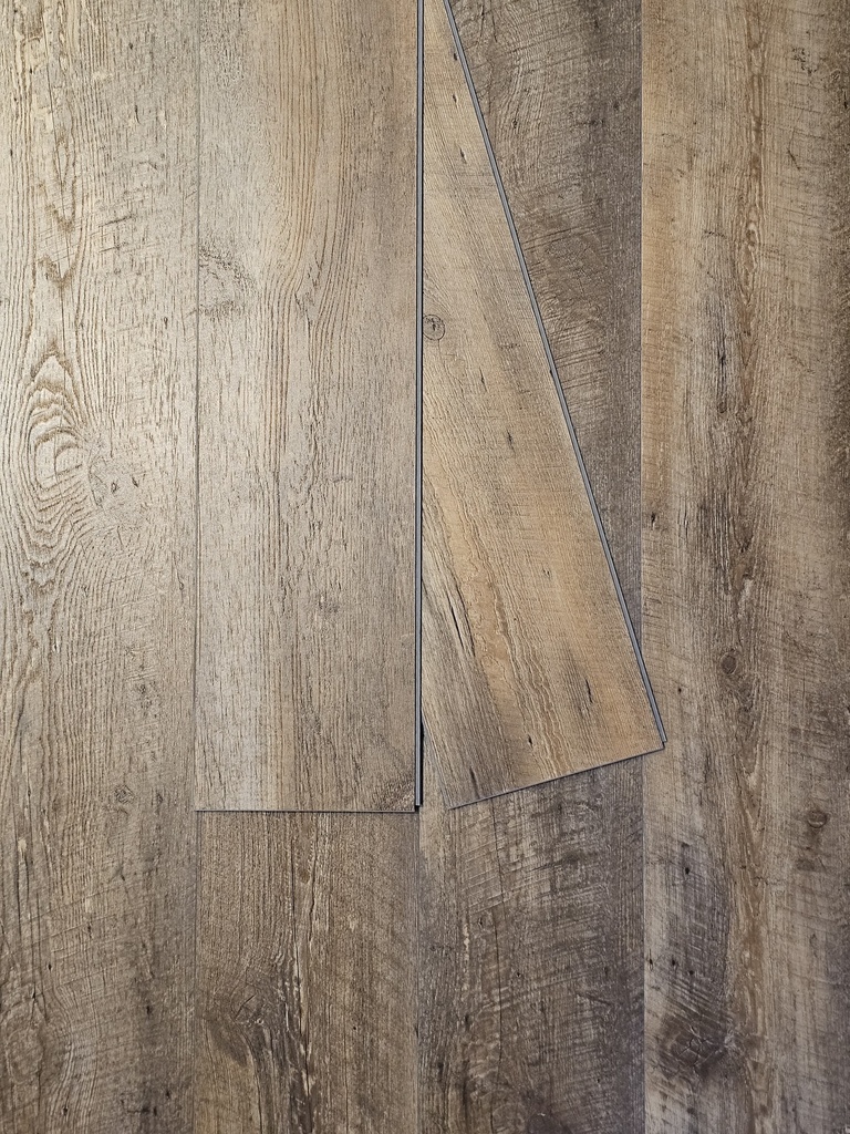 CM SPCWG8011 Piso VINILICO (Caja 2.22m²) 5x182x1220mm // 0.5 Capa de Uso Con Manta IXPE OLMO ANTIQUE