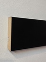 PR ZR-70 ZOCALO MDF "FOLIADO PVC" RECTO NEGRO 7CM - 15x70x2,75mts
