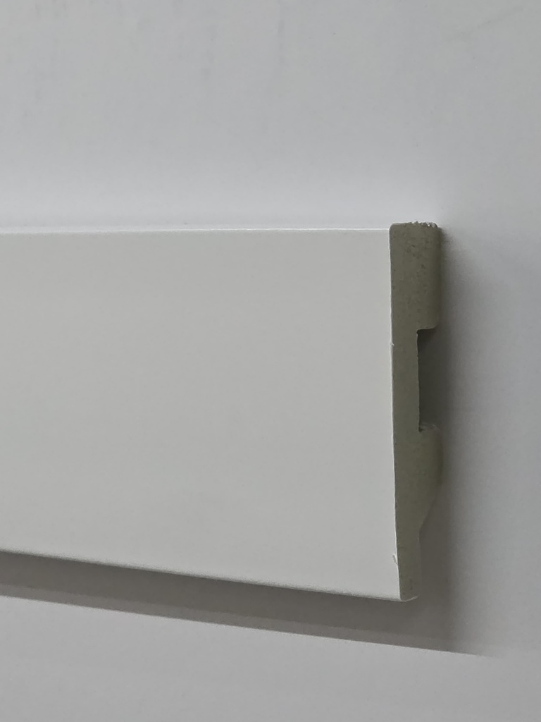 ARQ*132-W1 ZOCALO >>7CM<< EPS ARQUIPLAST >>RECTO<< BLANCO 70x15mm TIRA 2.85m