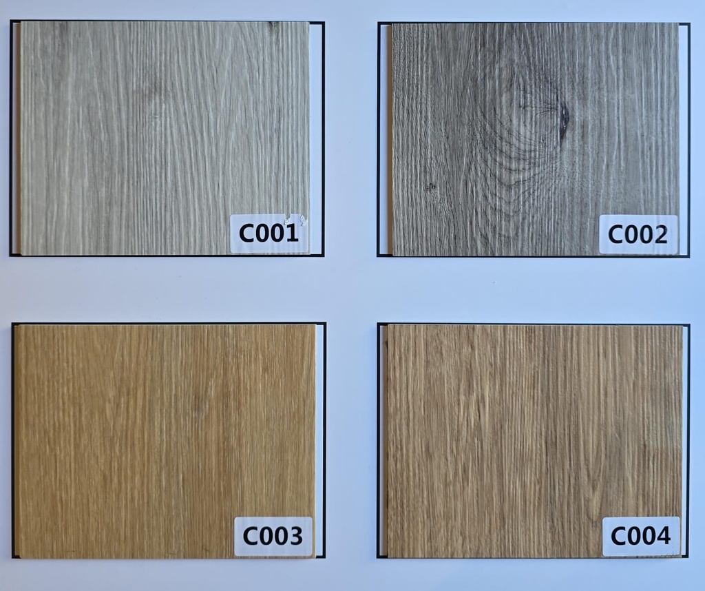 RV PISOS  VINILICOS P/pegar CORE Liston 3,00x185x1220 mm (0.5WL) (Caja 3.16m²)