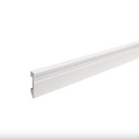 2330E EPSILON ZÓCALO LINE 70mm x 15mm x 2,44m BLANCO MATE