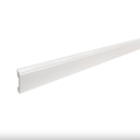 EPSILON ZÓCALO CURVES 80mm x 15mm x 2,44m BLANCO MATE