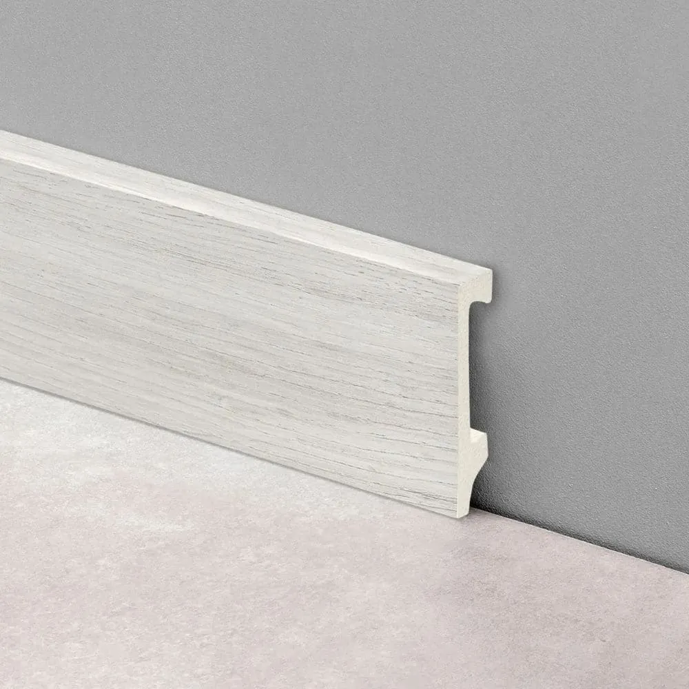 2364E EPSILON ZÓCALO PLAIN 70mm x 15mm x 2,44m ROBLE GRIS