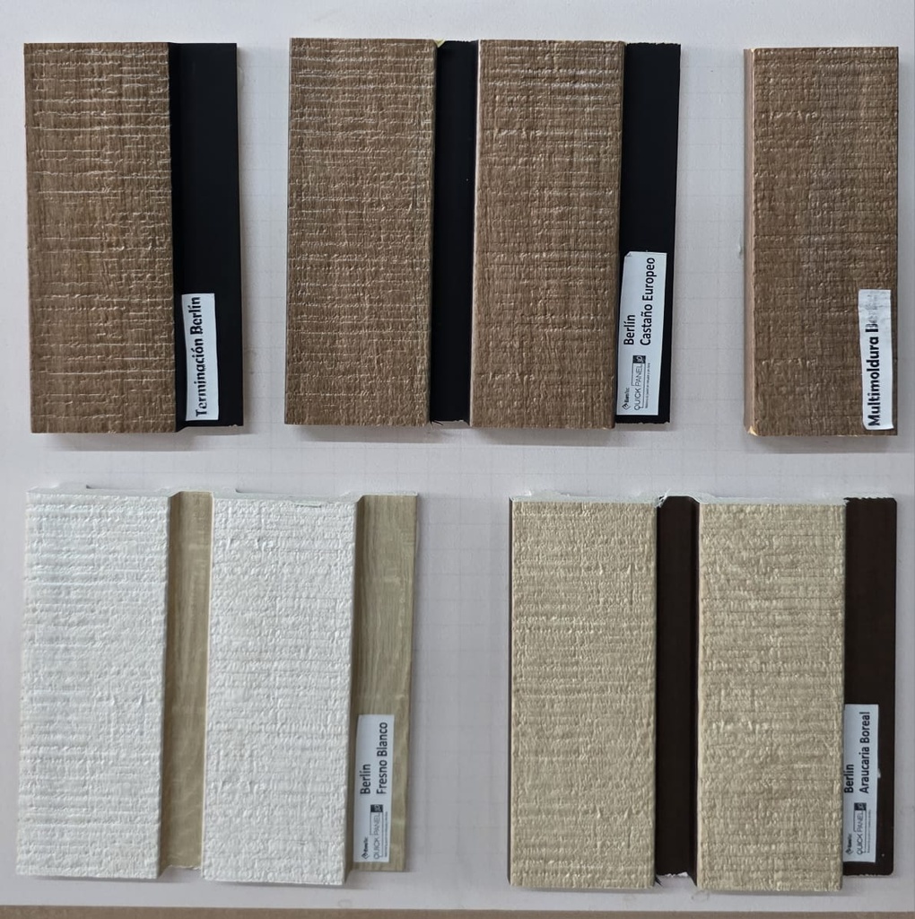 CM REVESTIMIENTO EPS Multimoldura BERLIN 2,85m  (x Tabla) COLOR: