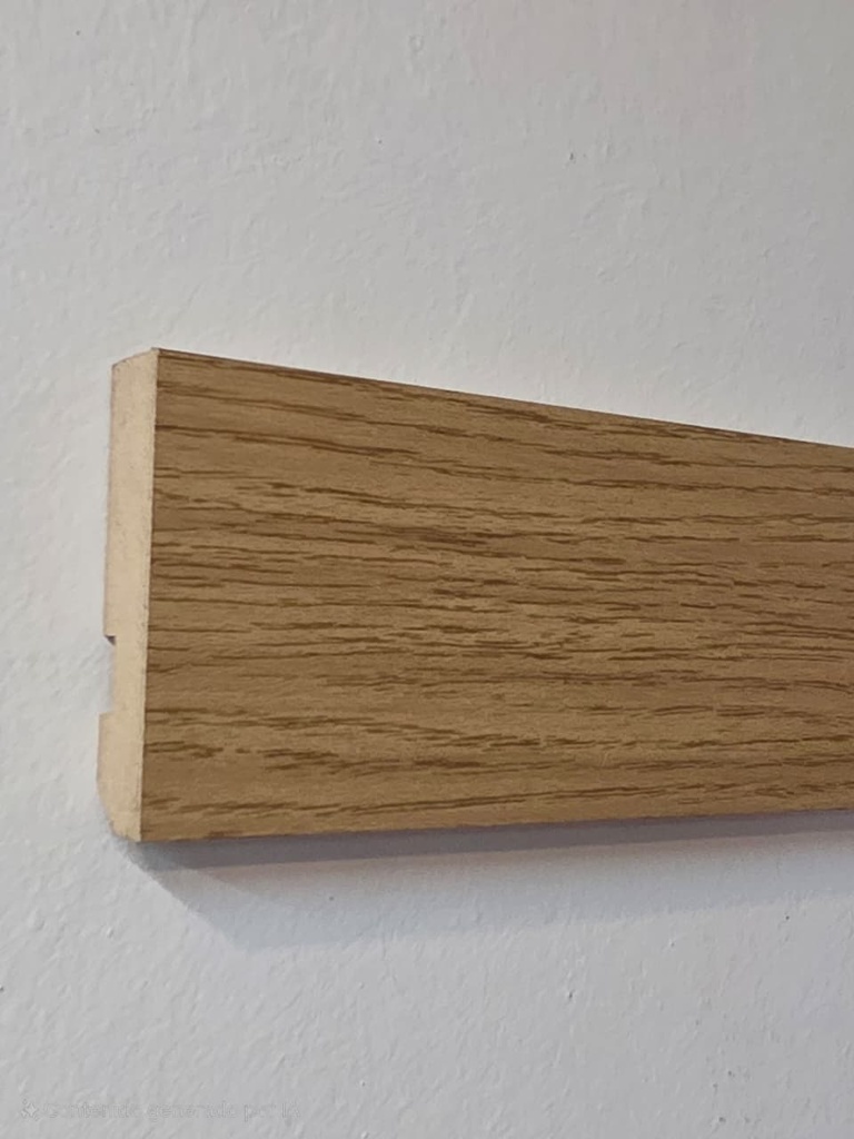 PR ZR-70 ZOCALO MDF FOLIADO RECTO ROBLE VIEJO 7CM - 15x70x2,75mts