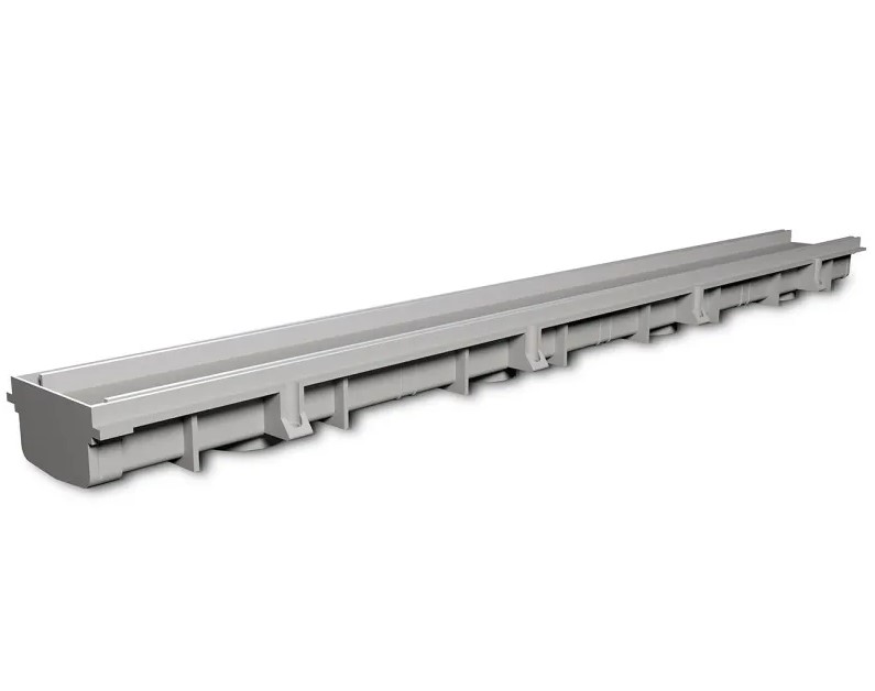 ATI DIABS1000 Desagüe infinity de ABS 100 CM x 10 CM x 7,6 CM