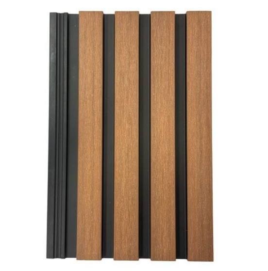 CM EUROTEC WALL PANEL FLAT BICOLOR MARRON MASCABO / NEGRO 16X200X2900 mm