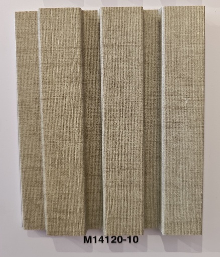 [M14120-10] RV REVESTIMIENTO INTERIOR WALL PANEL Medida 12x117x2850mm COLOR M14120-10 GRIS TEXTIL