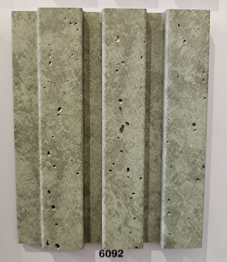 [6092] RV REVESTIMIENTO INTERIOR WALL PANEL Medida 12x117x2850mm COLOR 6092 GRIS RUSTICO
