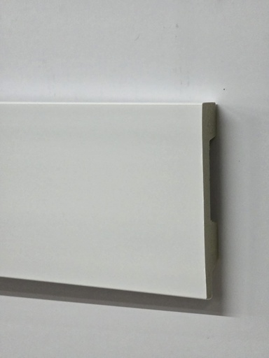 [JC1450-W1] ARQ*1450-W1 ZOCALO >>12CM<< EPS ARQUIPLAST RECTO BLANCO 120x15mm TIRA 2.85m