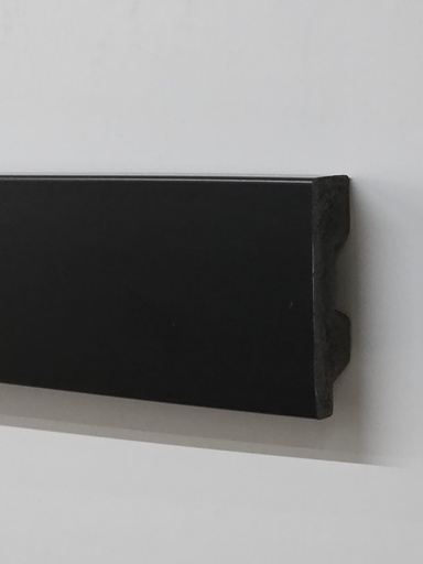 [JC446-06] ARQ*446-06 ZOCALO>>6CM<< EPS ARQUIPLAST RECTO NEGRO 60x15mm TIRA 2.85m