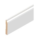[770B] 770 - ZOCALO PZ-56 MDF PREPINTADO BLANCO 5,6CM - 12x56x2,6mts