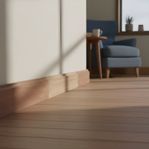 [ZOCGRAN305] GW Zocalo Grandis >>FINGER << Moldurado 3/4 x 3 x 3.05 mts