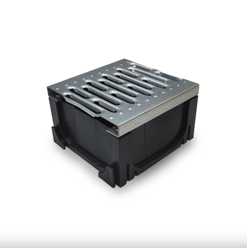 [DEIEAG125] DEIEAG125 ESQUINERO INFINITY ENDURO POLIPROPILENO + ACERO GALVANIZADO 12.5 X 12.5 X 7,75 CM