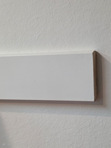 [9014] 1854 ZOCALO FOLIADO ZC-60 CLASSIC BLANCO 60x12x2750mm