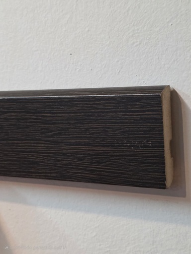 [1879] 1879 ZOCALO FOLIADO ZC-60 CLASSIC WENGUE 60x12x2750mm