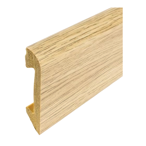 [ZORED70COLGREIGE] CM ZOCALO >>7CM<< EPS PLASTICO ROBLE GREIGE REDONDO - 15x70x2,45mts