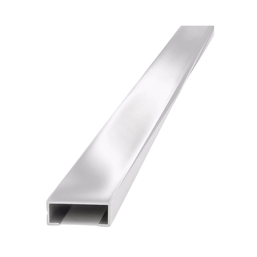 [1481] 1481 ALUMINIO LISTELLO LUXOR 8x20mmx2,45m CROMO BRI