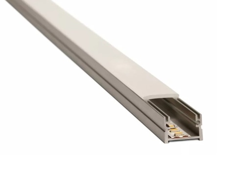 [3943] 3943 LUMIERE LISTELLO LED SIMPLE x 2,5m CROMO MATE