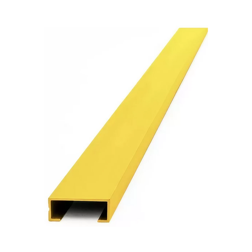 [1480] 1480 ALUMINIO LISTELLO LUXOR 8x20mm x 2.45m ORO BRI