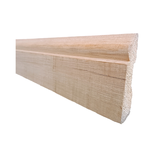 [ZOCEUC3/4X4MOL] EFL Zócalos de Madera Maciza Eucalipto (4") MOLDURADO