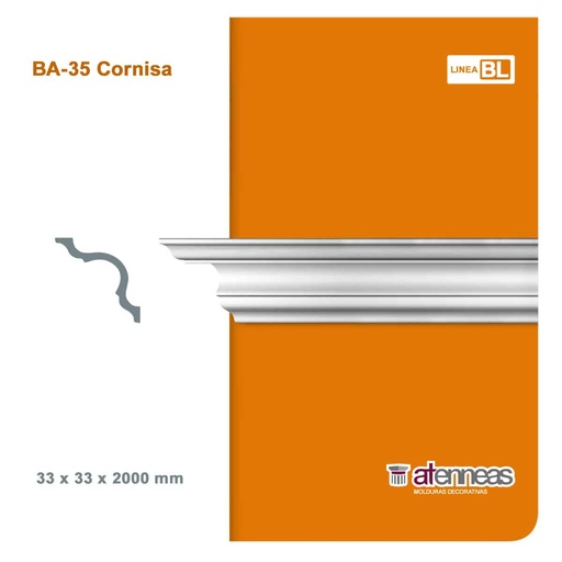 [1867] 3111 x 6 BLISS DECO BA-35 -33x33-  (PACK x 6 TIRAS)